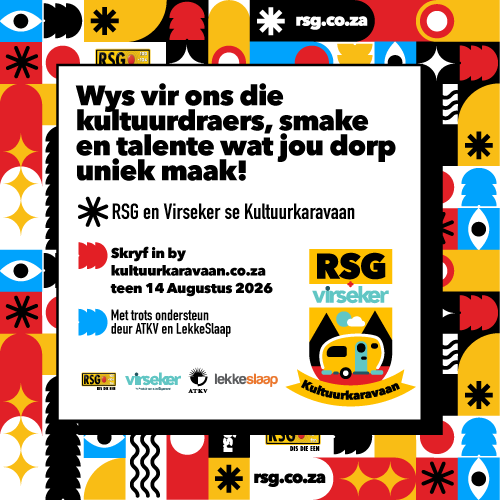 RSG en Virseker se Kultuurkaravaan is op soek na Afrikaans se kosbaarste skatte!
