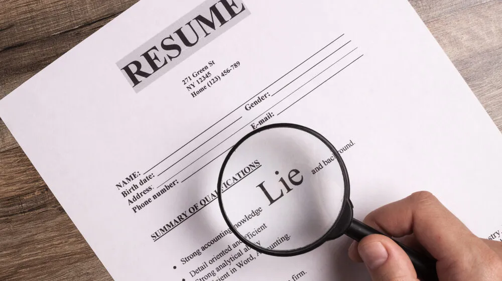  Wat is die gevolge as jy op jou CV jok?